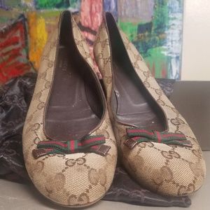 Classic Gucci Ballet Flats